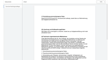Rechtsgrundlagengenerator